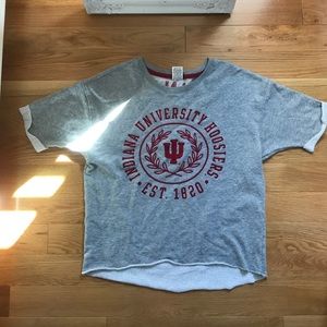 PINK INDIANA UNIVERSITY SWEATSHIRT